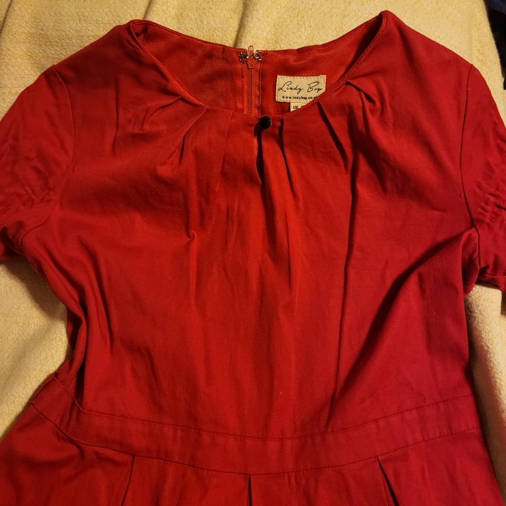Lindy Bop 50s style red dress